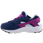 NIKE Huarache Run sötétkék-fehér-lila fűzős lány futócipő