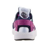 NIKE Huarache Run sötétkék-fehér-lila fűzős lány futócipő