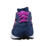 NIKE Huarache Run sötétkék-fehér-lila fűzős lány futócipő