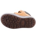 Siesta-Richter 2 tépőzáras világosbarna-szürke Richtex (Vízálló) Bélelt fiú cipő