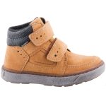 Siesta-Richter 2 tépőzáras világosbarna-szürke Richtex (Vízálló) Bélelt fiú cipő