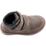 Siesta-Richter 2 tépőzáras sötétzöld-barna Richtex (Vízálló) bélelt fiú bakancs