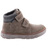 Siesta-Richter 2 tépőzáras sötétzöld-barna Richtex (Vízálló) bélelt fiú bakancs