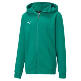 PUMA TeamGOAL zöld gyerek melegítőfelső PUMA TeamGOAL zöld gyerek melegítőfelső