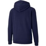 PUMA TeamGOAL sötétkék gyerek melegítőfelső