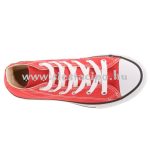 CONVERSE CHUCK TAYLOR ALL STAR piros vászon magas fűzős cipő