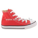 CONVERSE CHUCK TAYLOR ALL STAR piros vászon magas fűzős cipő