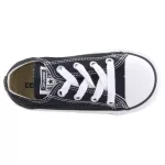 CONVERSE CHUCK TAYLOR ALL STAR fekete vászon fűzős félcipő