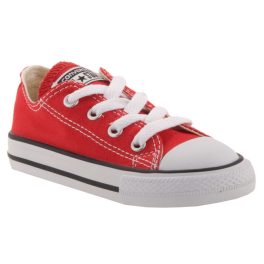 CONVERSE CHUCK TAYLOR ALL STAR piros vászon fűzős félcipő   CONVERSE CHUCK TAYLOR ALL STAR piros vászon fűzős félcipő