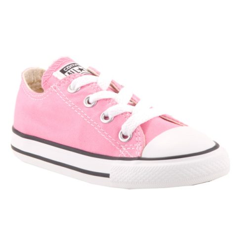 CONVERSE CHUCK TAYLOR ALL STAR rózsaszín vászon fűzős félcipő 20-26