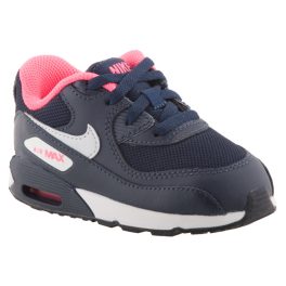 NIKE AIR MAX 90 MESH sötétkék/ciklámen fűzős sportcipő   NIKE AIR MAX 90 MESH sötétkék/ciklámen fűzős sportcipő