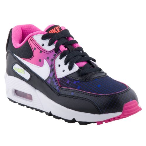 NIKE AIR MAX 90 PREMIUM MESH fekete/lila sportcipő