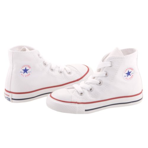 CONVERSE CHUCK TAYLOR ALL STAR fehér vászon magas fűzős cipő 20-26