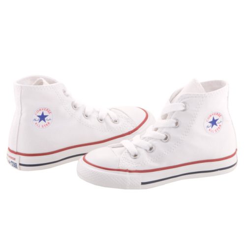 CONVERSE CHUCK TAYLOR ALL STAR fehér vászon magas fűzős cipő