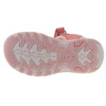 Siesta-Richter barack-szivárvány színű szívecskés 2 tépőzáras textil kislány szandál