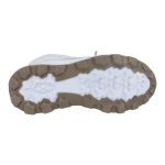 Siesta-Richter bézs-krém cipzáras-fűzős bundabéléses sympatex-vízálló textil kislány csizma