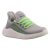 SIESTA-RICHTER világosszürke/neon zöld fűzős vászon sportcipő