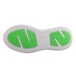 SIESTA-RICHTER világosszürke/neon zöld fűzős vászon sportcipő