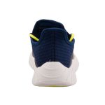 SIESTA-RICHTER sötétkék/neon sárga fűzős vászon sportcipő