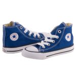 CONVERSE CHUCK TAYLOR ALL STAR tengerkék vászon fűzős magasszárú cipő