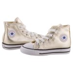 CONVERSE CHUCK TAYLOR ALL STAR arany metál magasszárú fűzős cipő