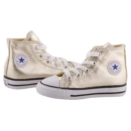 CONVERSE CHUCK TAYLOR ALL STAR arany metál magasszárú fűzős cipő   CONVERSE CHUCK TAYLOR ALL STAR arany metál magasszárú fűzős cipő