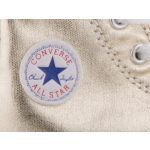 CONVERSE CHUCK TAYLOR ALL STAR arany metál magasszárú fűzős cipő