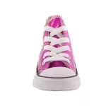 CONVERSE CHUCK TAYLOR ALL STAR metál ciklámen magas fűzős cipő