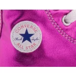 CONVERSE CHUCK TAYLOR ALL STAR metál ciklámen magas fűzős cipő