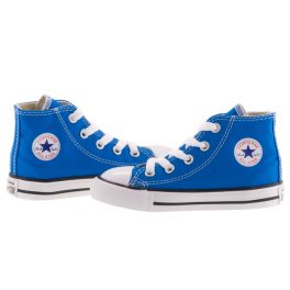 CONVERSE CHUCK TAYLOR ALL STAR tengerkék vászon fűzős magasszárú cipő   CONVERSE CHUCK TAYLOR ALL STAR tengerkék vászon fűzős magasszárú cipő