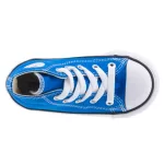 CONVERSE CHUCK TAYLOR ALL STAR tengerkék vászon fűzős magasszárú cipő