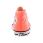 CONVERSE CHUCK TAYLOR neonnarancs fűzős magasszárú vászon cipő