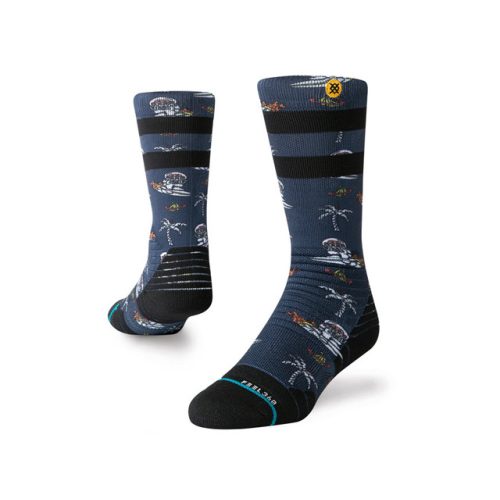 STANCE SPACE MONKEY Y sötétkék/mintás sízokni