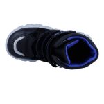 Siesta-Richter sötétkék 2 tépőzáras bunda béléses sympatex (vízálló) velúrbőr-textil kisfiú csizma