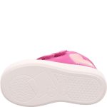 Superfit Supies pink-rózsaszín szivecskés 2 tépőzáras velúrbőr kislány gyerekcipő