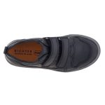 SIESTA-RICHTER fekete 2 tépős nappa bőr cipő