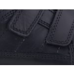 SIESTA-RICHTER fekete 2 tépős nappa bőr cipő