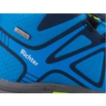 SIESTA-RICHTER világoskék/neonzöld ATOP damilos VÍZÁLLÓ bakancs