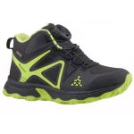 SIESTA-RICHTER fekete/neonzöld ATOP damilos VÍZÁLLÓ bakancs