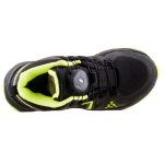 SIESTA-RICHTER fekete/neonzöld ATOP damilos VÍZÁLLÓ bakancs