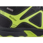 SIESTA-RICHTER fekete/neonzöld ATOP damilos VÍZÁLLÓ bakancs