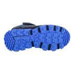 Siesta-Richter szürke-kék-fekete tépőzáras-gumifűzős meleg béléses vízálló (sympatex) bőr kisfiú bakancs