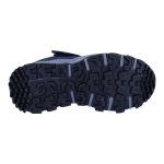 Siesta-Richter fekete-sötétkék-zöld tépőzáras-gumifűzős sympatex (vízálló) bőr fiú cipő