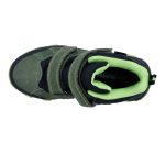 Siesta-Richter sötétzöld-fekete 2 tépőzáras sympatex (vízálló) bőr kisfiú cipő