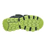 Siesta-Richter sötétzöld-fekete 2 tépőzáras sympatex (vízálló) bőr kisfiú cipő