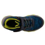 SIESTA-RICHTER tépős/gumifűzős sötétkék/neonzöld RichTex VÍZÁLLÓ cipő