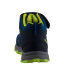 SIESTA-RICHTER tépős/gumifűzős sötétkék/neonzöld RichTex VÍZÁLLÓ cipő