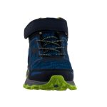 SIESTA-RICHTER tépős/gumifűzős sötétkék/neonzöld RichTex VÍZÁLLÓ cipő