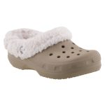 Crocs Világosbarna/fehér Mammoth Bundás