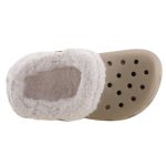 Crocs Világosbarna/fehér Mammoth Bundás